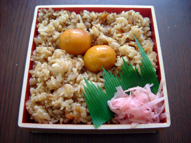 とりめし(きんかん入り)